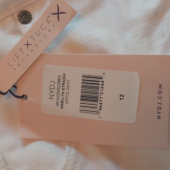 NYDJ Marilyn white jeans - Picture 2 of 7